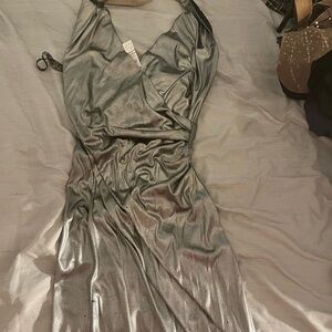 Silver dress size 8
